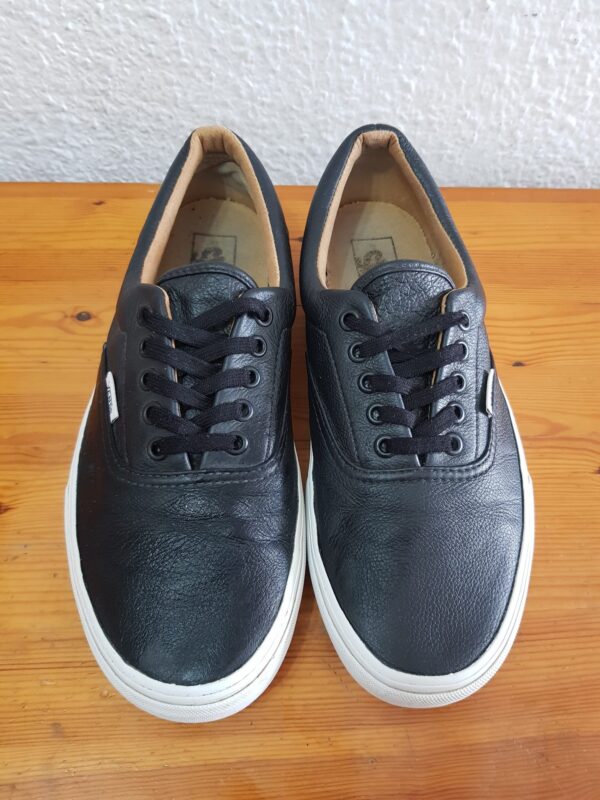 Zapatillas vans de piel - Imagen 4