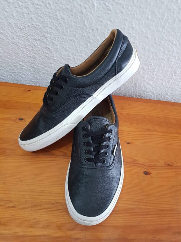 Zapatillas vans de piel